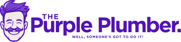 The Purple Plumber Logo